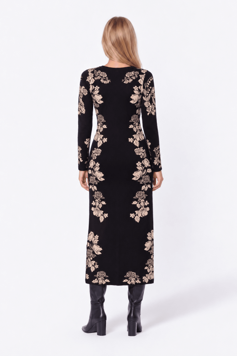 Verona Dress (Black) - Dress - Yakira Bella