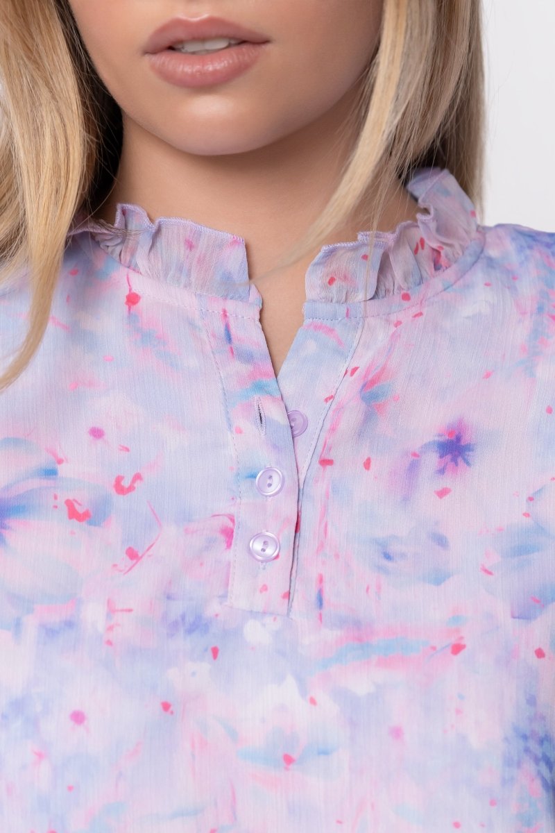 Victoria Dress (Blue Pink) - Dress - Yakira Bella