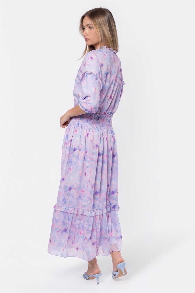 Victoria Dress (Blue Pink) - Dress - Yakira Bella