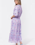 Victoria Dress (Blue Pink) - Dress - Yakira Bella