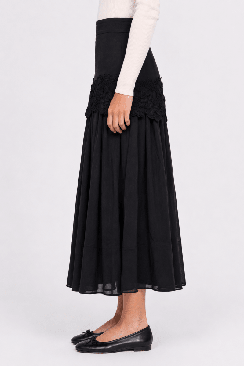 Vida Skirt (Black) - Skirt - Yakira Bella