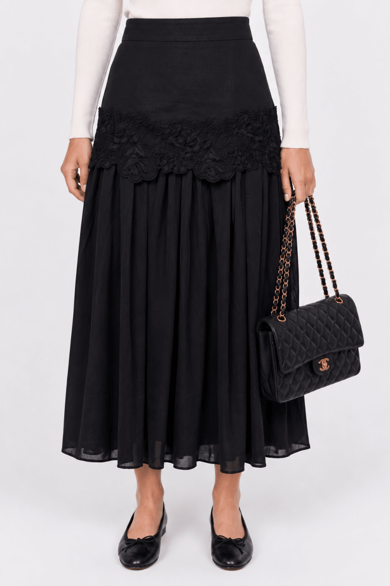 Vida Skirt (Black) - Skirt - Yakira Bella