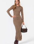 Vienna Dress (Brown) - Dress - Yakira Bella