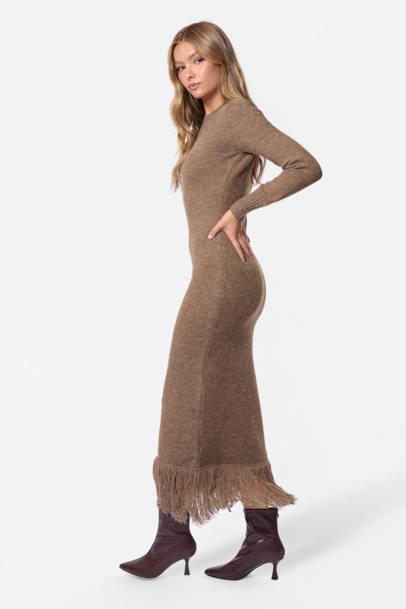 Vienna Dress (Brown) - Dress - Yakira Bella