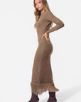 Vienna Dress (Brown) - Dress - Yakira Bella