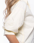 Viviana Top (Light Yellow) - Top - Yakira Bella