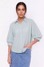 Viviana Top (Mint Stripe) - Top - Yakira Bella