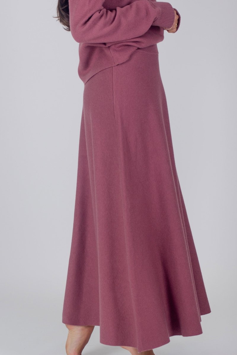 WILLOW SKIRT (PLUM) - Skirt - Yakira Bella