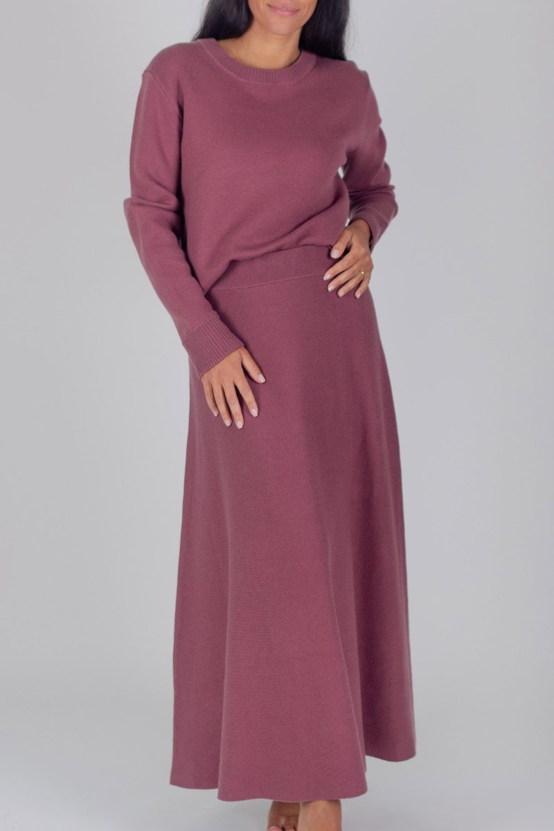 WILLOW SKIRT (PLUM) - Skirt - Yakira Bella