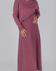 WILLOW SKIRT (PLUM) - Skirt - Yakira Bella