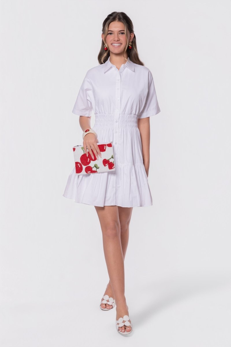 Wrenley Dress 36" (White) - Dress - Yakira Bella