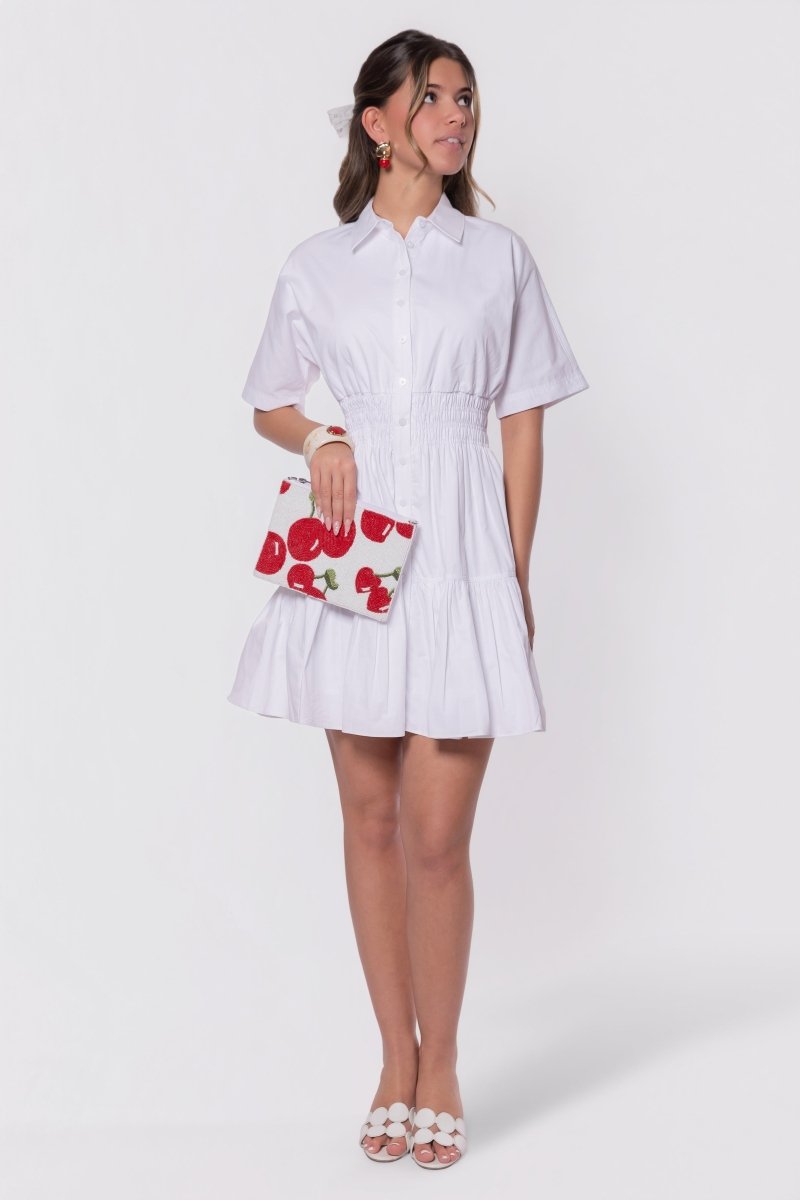 Wrenley Dress 36" (White) - Dress - Yakira Bella