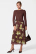 Dakota Skirt (Brown Ground)