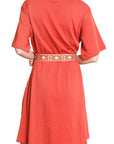 ZAHRA DRESS (Red Clay) - Dress - Yakira Bella