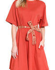 ZAHRA DRESS (Red Clay) - Dress - Yakira Bella