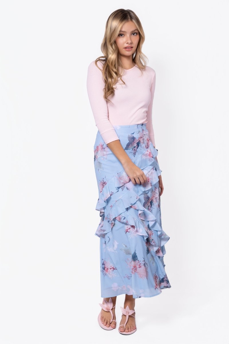 bluelea Jacquard skirt 36 pink ブルレア 再販無しカラー♥️超美品♥️Blueleaブルレア ジャガードスカート