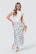 Zella Skirt (White/Green)