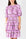 ZENA DRESS Short Sleeve (PURPLE PATTERN) 39" - Dress - Yakira Bella