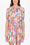 ZENA DRESS Short Sleeve (WHITE PATTERN) 36" - Dress - Yakira Bella