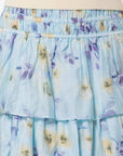 Zena Skirt 20" (Mint/Purple) - Skirt - Yakira Bella