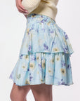 Zena Skirt 20" (Mint/Purple) - Skirt - Yakira Bella