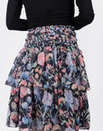 Zena Skirt 23" (Black Pattern) - Skirt - Yakira Bella