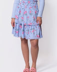 Zena Skirt 23" (Blue Ground) - Skirt - Yakira Bella
