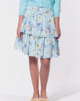 Zena Skirt 23" (Mint/Purple) - Skirt - Yakira Bella