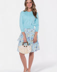 Zena Skirt 23" (Mint/Purple) - Skirt - Yakira Bella