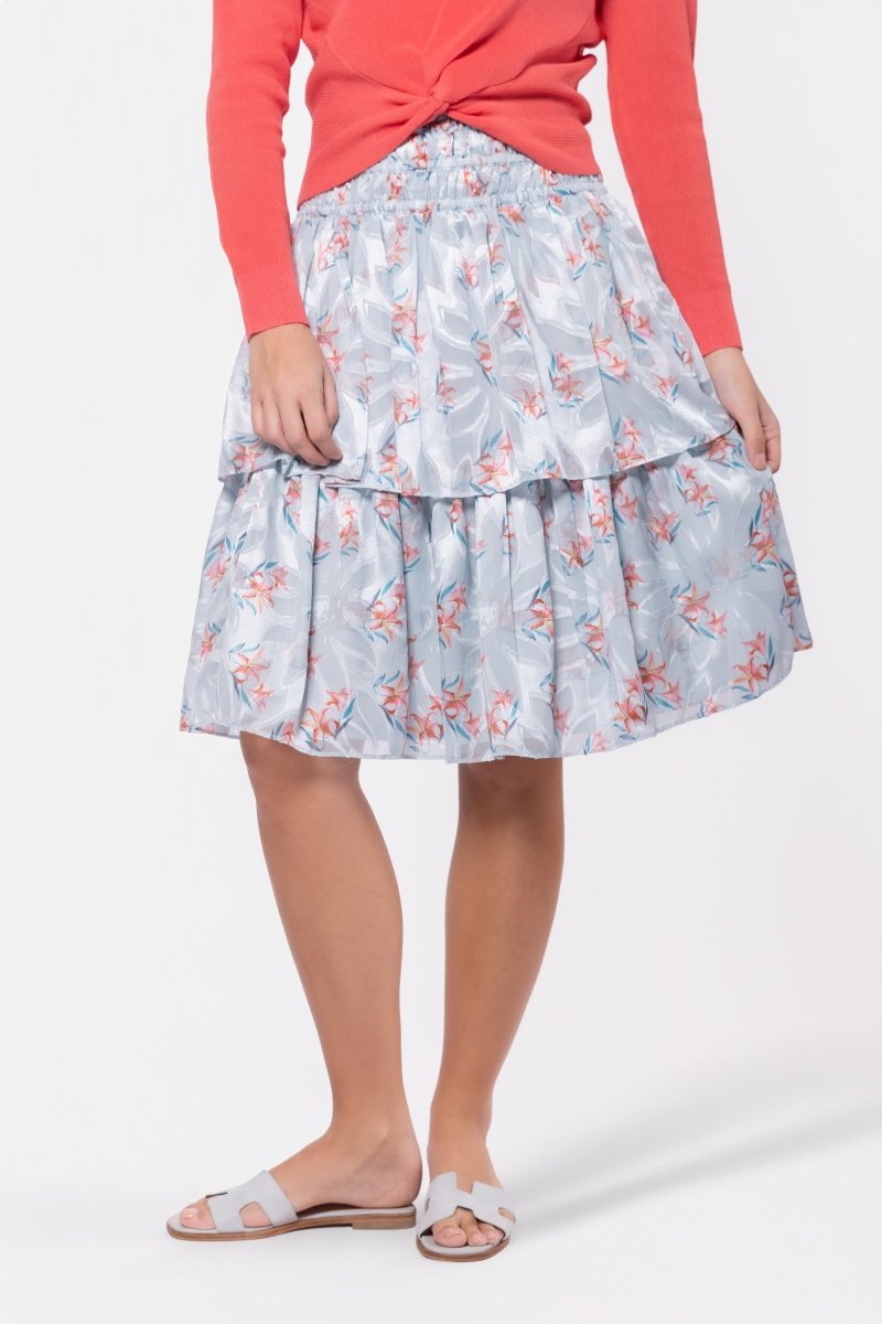 Zena Skirt 26" (Mint Blue) - Skirt - Yakira Bella