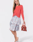 Zena Skirt 26" (Mint Blue) - Skirt - Yakira Bella