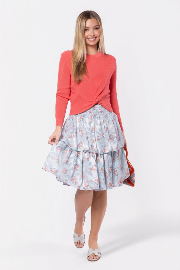 Zena Skirt 26" (Mint Blue) - Skirt - Yakira Bella