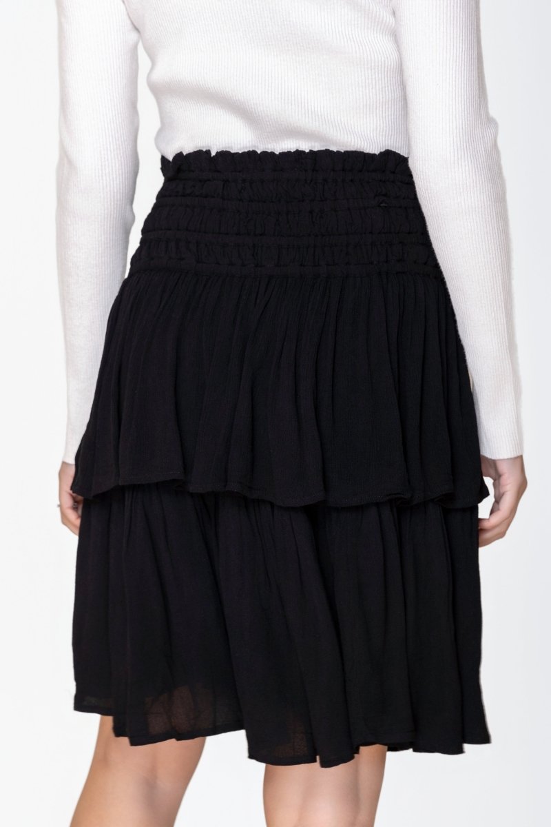 ZENA SKIRT (BLACK) 23" - Skirt - Yakira Bella