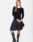 Zena Skirt (Black Ground) 23" - Skirt - Yakira Bella