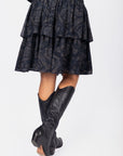 Zena Skirt (Black Ground) 23" - Skirt - Yakira Bella