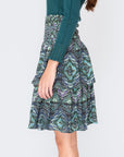 ZENA SKIRT (GREEN/MULTI) - Skirt - Yakira Bella