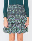 ZENA SKIRT (GREEN/MULTI) - Skirt - Yakira Bella