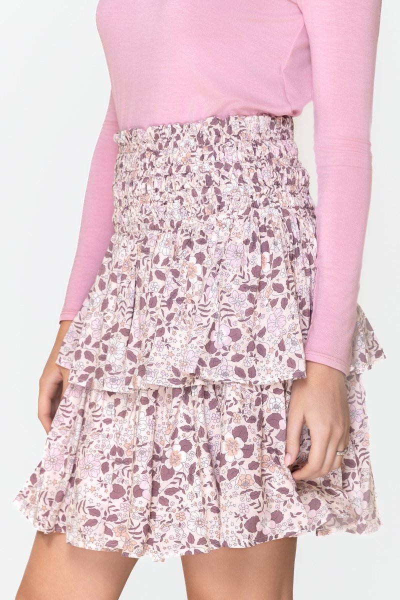 ZENA SKIRT (PINK) 20" - Skirt - Yakira Bella