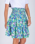 ZENA SKIRT (WHITE/GREEN) 20" - Skirt - Yakira Bella