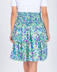 ZENA SKIRT (WHITE/GREEN) 23" - Skirt - Yakira Bella