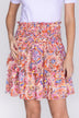 Zena Skirt (White/Purple) 20"