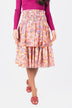Zena Skirt (White/Purple) 26"