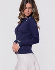 Zoe Cardigan (Navy) - Top - Yakira Bella