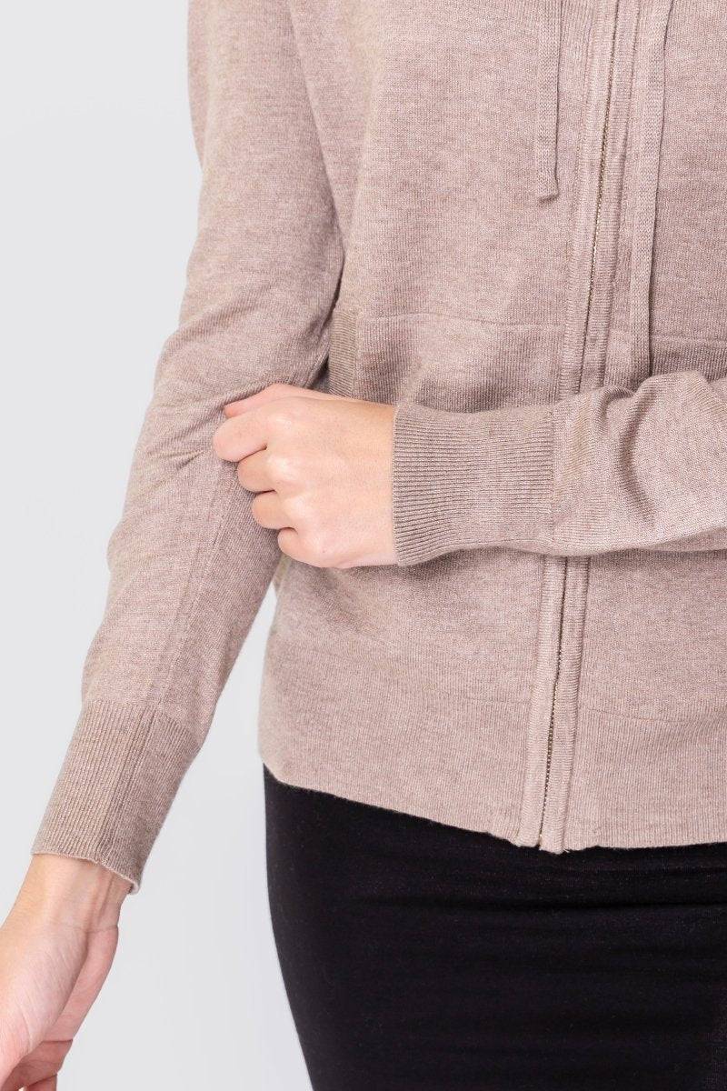 ZOE SWEATER (BEIGE) - Top - Yakira Bella