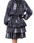 ZENA DRESS (Black/Multicolor) 36" & 39"- FINAL SALE