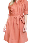 DAPHNE DRESS (Dusty Pink)