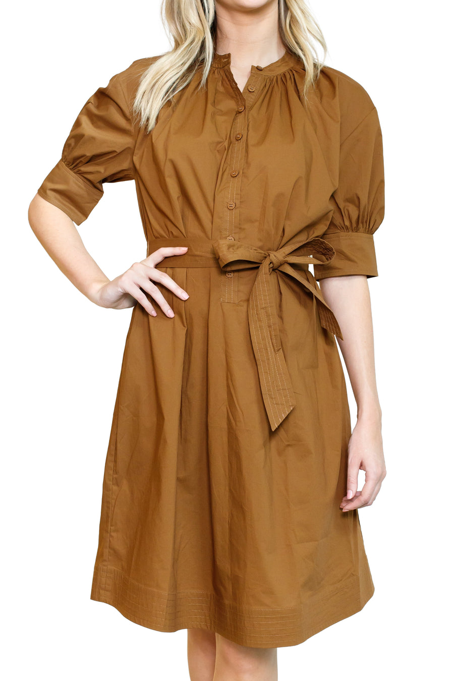 DAPHNE DRESS (Brown)