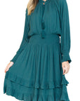 DITSY DRESS (Green) 36" & 40"