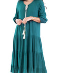ISLA DRESS (Green)- FINAL SALE