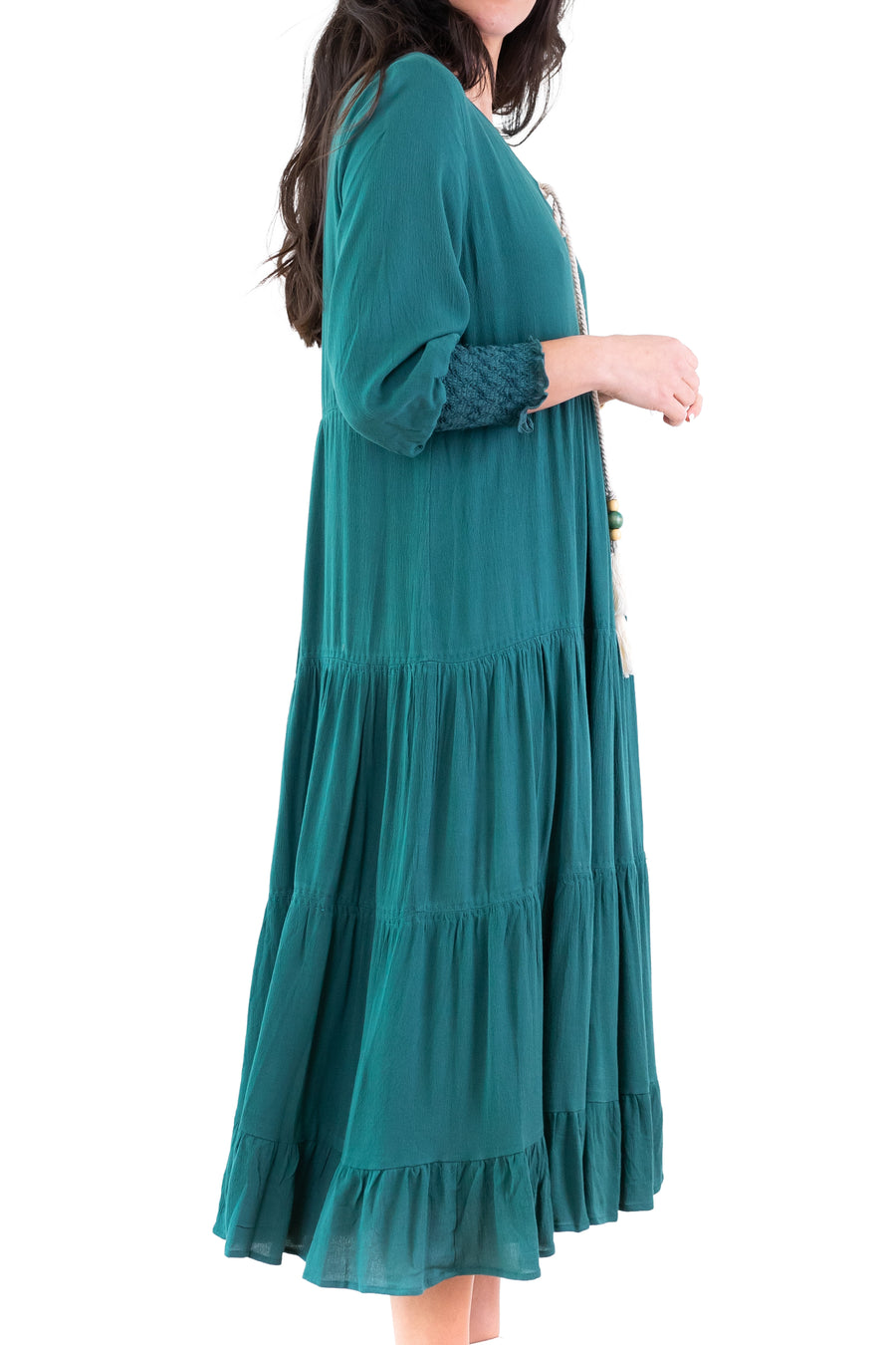 ISLA DRESS (Green)- FINAL SALE